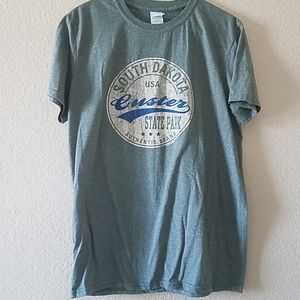 Green Custer State Park T-shirt